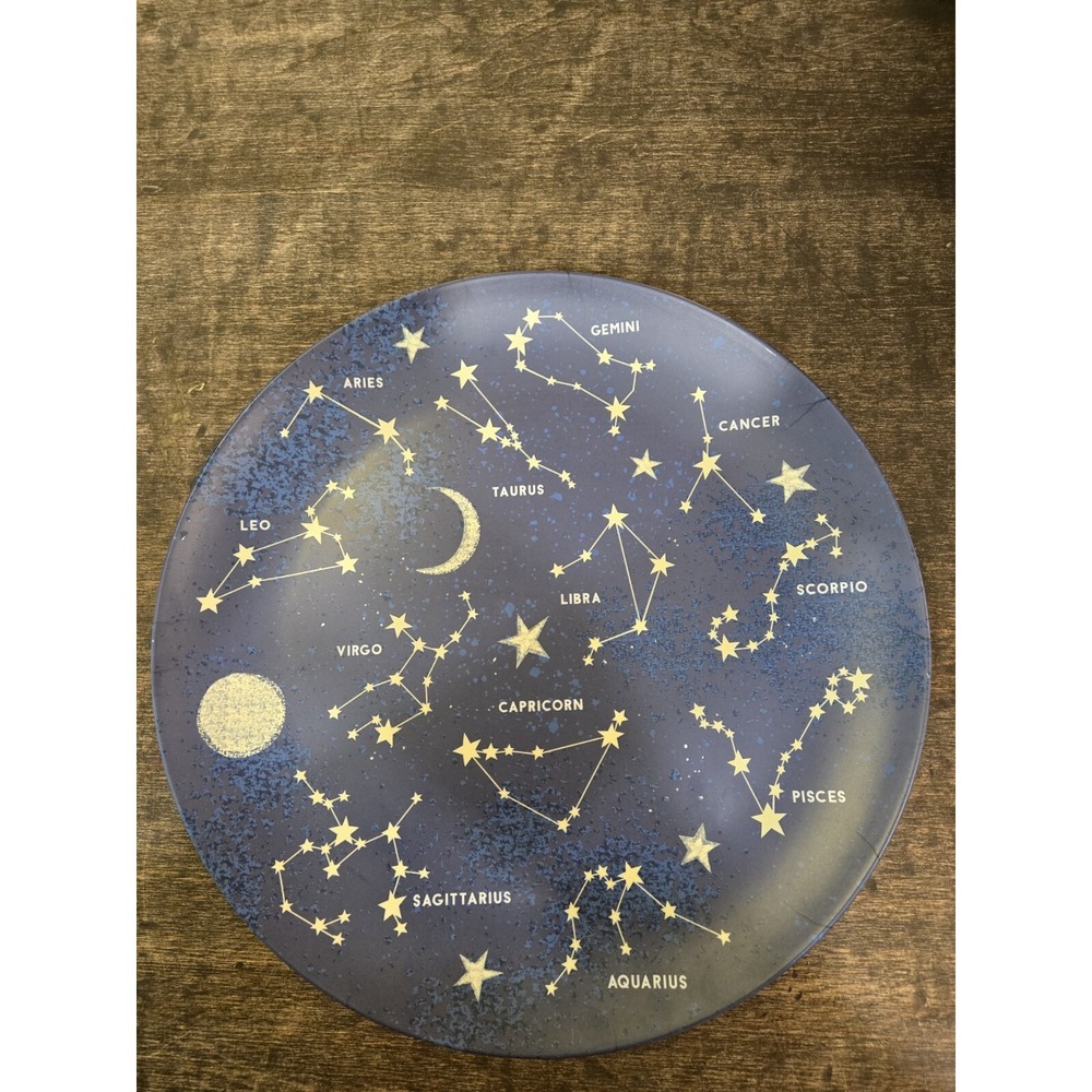 Christian Siriano Melamine ‎ Horoscope Plate
